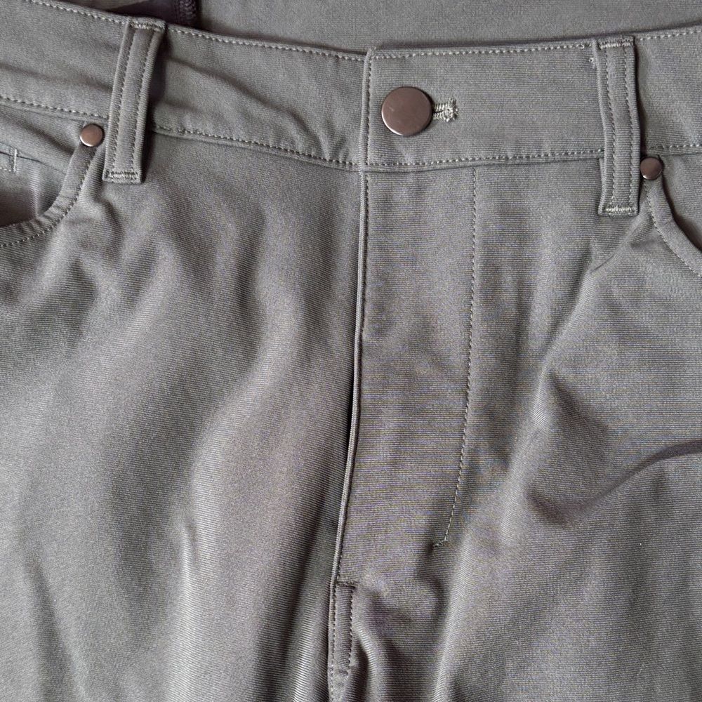 Lululemon men’s 34 abc classic fit 5 pocket pants Warpstreme trousers athleisure - Picture 2 of 5